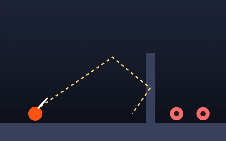 Bullet Bounce — Bounce bullets off walls and take out every target.