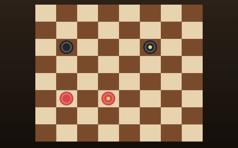 Checkers — Jump the computer off the board.