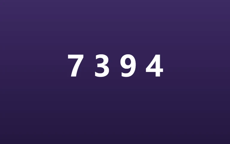 Number Memory — Remember the number, type it back.
