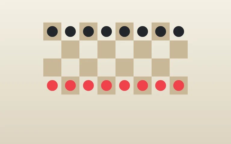 Pawn Race — Pure pawn chess — break through first.